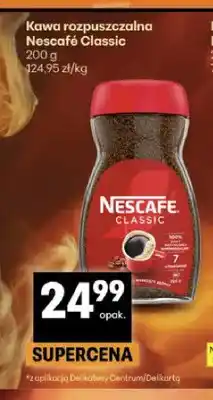 Delikatesy Centrum Kawa rozpuszczalna Nescafé Classic oferta