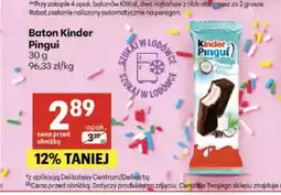 Delikatesy Centrum Baton Kinder Pingui Classic oferta