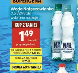Delikatesy Centrum Woda niegazowana Nałęczowianka oferta