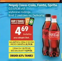 Delikatesy Centrum Napój gazowany Fanta oferta