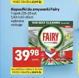 Delikatesy Centrum Kapsułki do zmywarki Fairy oferta