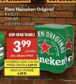 Delikatesy Centrum Piwo Heineken Original 4-pak oferta