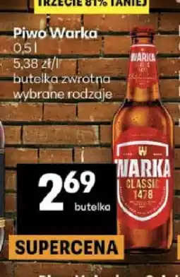Delikatesy Centrum Piwo Warka Classic oferta