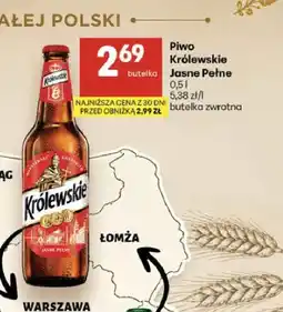 Delikatesy Centrum Piwo Królewskie oferta