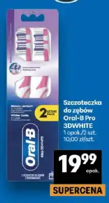 Delikatesy Centrum Szczoteczka do zębów Oral-B Pro 3DWhite 2-pak oferta