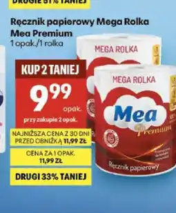 Delikatesy Centrum Ręcznik papierowy Mega Rolka Mea Premium oferta