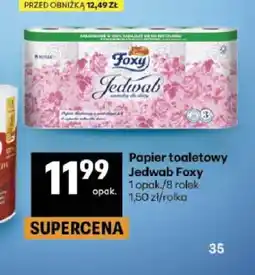 Delikatesy Centrum Papier toaletowy Jedwab Foxy oferta