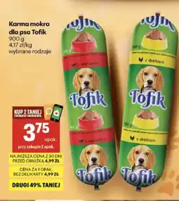 Delikatesy Centrum Karma mokra dla psa z wołowiną Tofik oferta