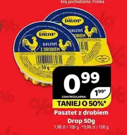 Delfin Pasztet z drobiem Drop oferta