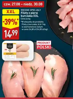 ALDI Filet z piersi kurczaka Mięsne Specjały oferta