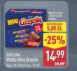 ALDI Wafle Grześki oferta