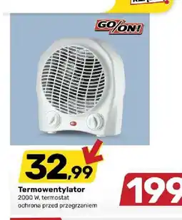 Bricomarche Termowentylator GO/ON! oferta