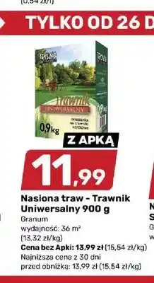 Bricomarche Nasiona traw Trawnik Uniwersalny Granum oferta