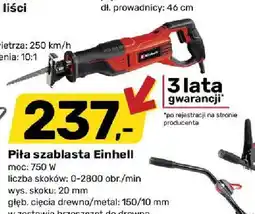 Bricomarche Piła szablasta Einhell oferta