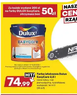 Bricomarche Farba lateksowa Dulux EasyCare oferta