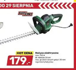 Bricomarche Nożyce elektryczne GO/ON! oferta