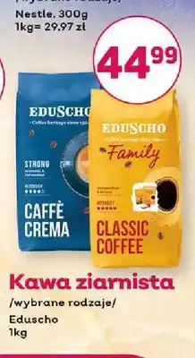 Bliski Kawa ziarnista Eduscho Classic Coffee Family oferta