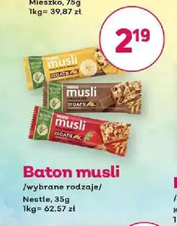 Bliski Baton musli Nestlé oferta