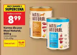 Biedronka Karma dla psa Maxi Natural z jagnięciną i wołowiną oferta