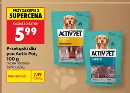 Biedronka Przekąski dla psa Activ Pet Sushi oferta