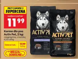 Biedronka Karma dla psa Activ Pet z kaczką oferta