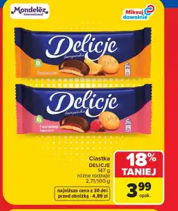 Carrefour Ciastka Delicje Szampańskie oferta