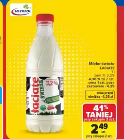 Carrefour Mleko Łaciate oferta