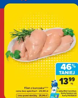 Carrefour Filet z kurczaka Carrefour oferta