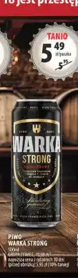 Arhelan Piwo Warka Strong oferta