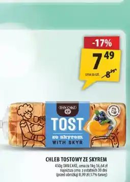 Arhelan Chleb tostowy ze skyrem Dan Cake oferta