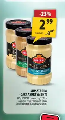Arhelan Musztarda Jerozolimska Roleski oferta