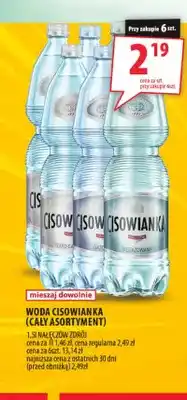 Arhelan Woda lekko gazowana Cisowianka oferta