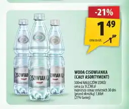 Arhelan Woda gazowana Cisowianka oferta