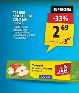 Arhelan Torebki śniadaniowe z klipsami Jan Niezbędny oferta