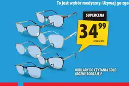 Arhelan Okulary do czytania Gold oferta