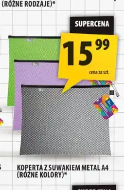 Arhelan Koperta z suwakiem metal A4 oferta