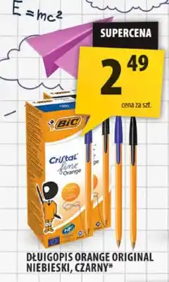 Arhelan Długopis Orange Original czarny BIC oferta