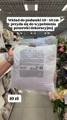 Pepco Wkład do poduszki 40x40 cm Pepco Home oferta