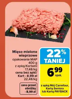 Carrefour Mięso mielone Carrefour oferta