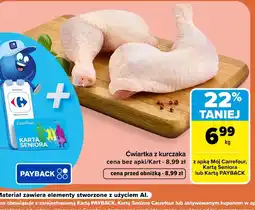 Carrefour Ćwiartka z kurczaka Carrefour oferta