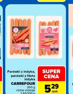 Carrefour Parówki Carrefour oferta
