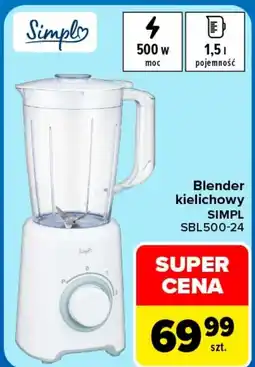 Carrefour Blender kielichowy Simpl oferta