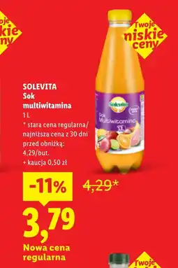 Lidl Sok Solevita oferta