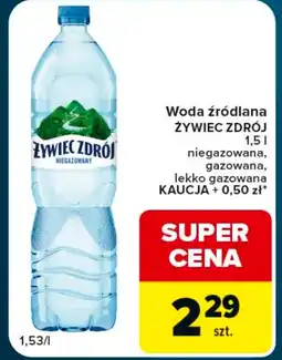 Globi Woda niegazowana Żywiec zdrój oferta
