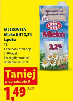 Lidl Mleko Mlekovita oferta