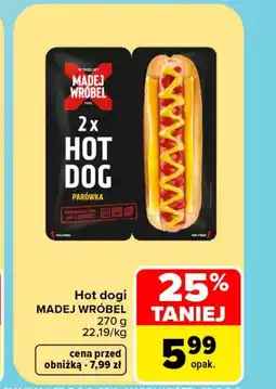 Carrefour Market Hot Dog Madej Wróbel oferta