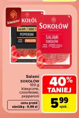 Carrefour Market Salami Sokołów oferta
