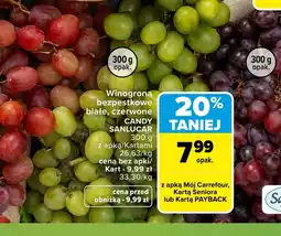 Carrefour Market Winogrona Sanlucar oferta