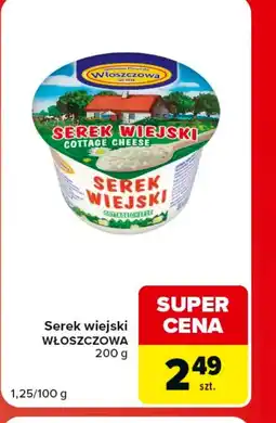 Carrefour Market Serek wiejski Włoszczowa oferta