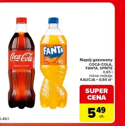 Carrefour Market Napój gazowany Coca-Cola oferta